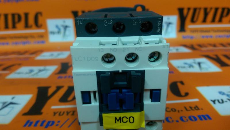 Schneider Electric LC1D09 Contactor - PLC DCS SERVO Control MOTOR POWER ...